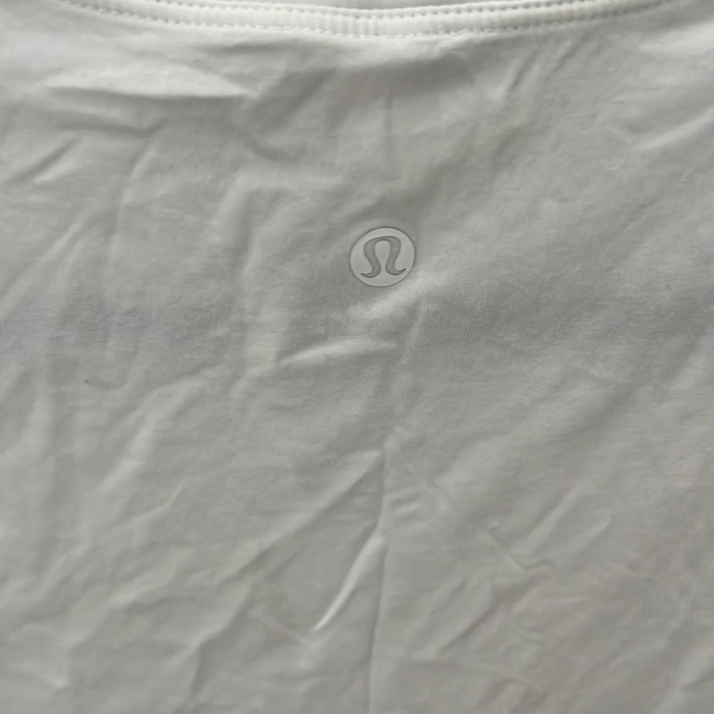LULULEMON size 2 white tank